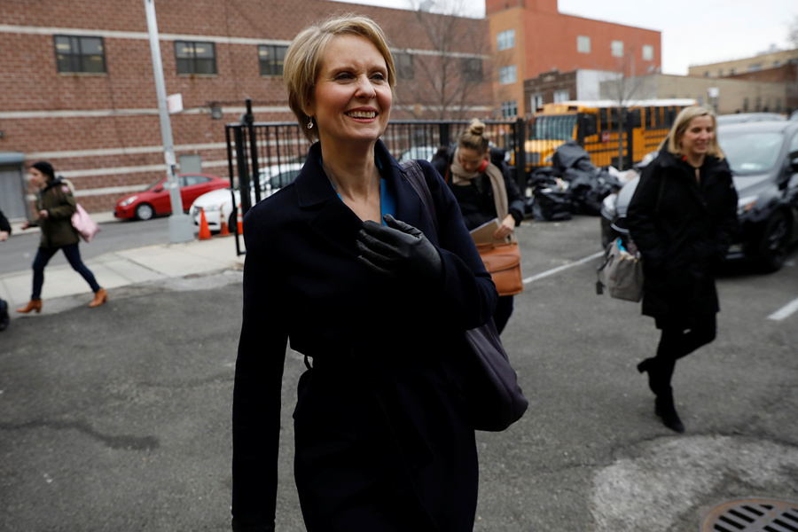 The hostess of "Sex and the City" officially starts running for governor.jpg