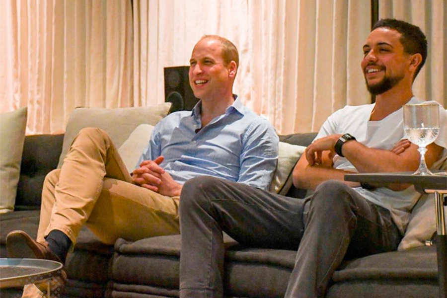 Prince William also loves to watch the World Cup, and is also teaming up with the Prince of Jordan? .jpg