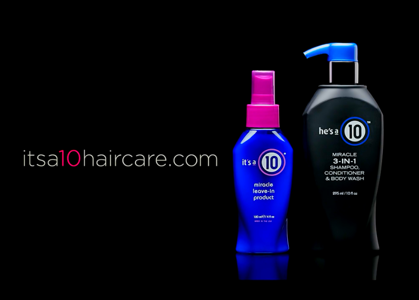 护发品牌10 Hair Care广告 讽刺特朗普的发型