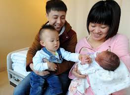 Many places across the country have successively introduced the'promoting' second child policy.jpg