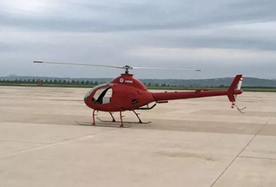my country's self-developed large-scale unmanned helicopter completed the test flight.jpg