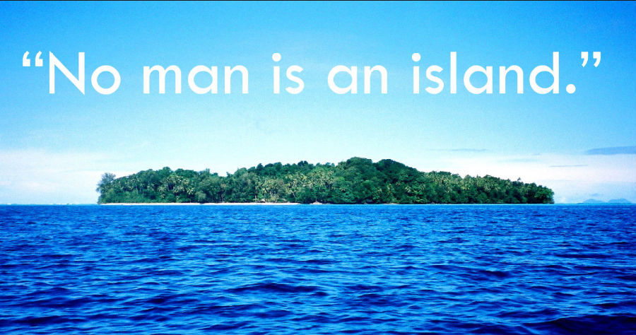 没有谁是一座孤岛