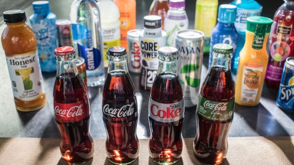 可口可乐公司去年共推出500种新饮料