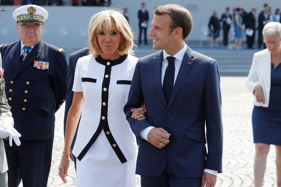 The French first lady is going to star in a TV series? Is this going to enter the entertainment circle? .jpg