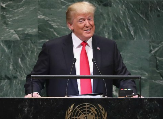 Trump responded to his speech by being'ridiculed'. This is a kind of respect! .jpg