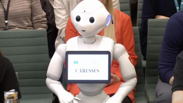 机器人“佩珀”现身英国议会.jpg