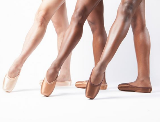 The UK launched dark ballet shoes, breaking the tradition.jpg