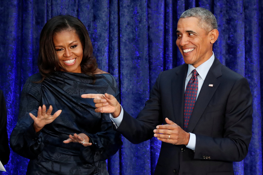 Has Obama's marriage ever been in crisis? The former first lady published a book to explain it! .jpg