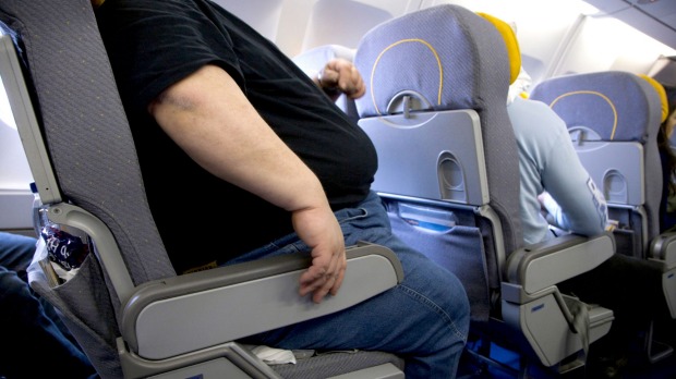 因邻座太胖 乘客把英国航空给告了!