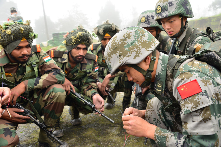 The 2018 China-India joint counter-terrorism exercise kicked off.jpg