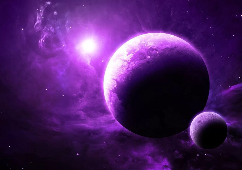 地球上最早的生命和外星生命可能都是紫色的.jpg