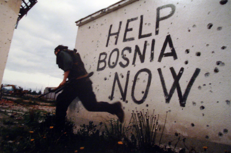 the US intervention in Bosnia