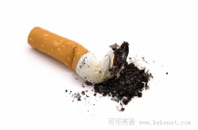 生活英语情景口语:号召戒烟的公益广告--生活英