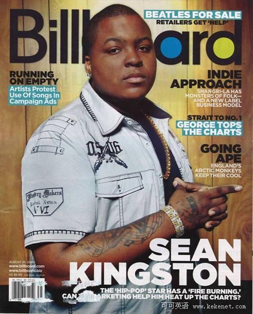 听歌学英语:嘻哈小胖子Sean Kingston(My Girlf