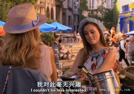 《<em>绯闻女孩</em>》剧照学习笔记:我对此毫无兴趣--绯
