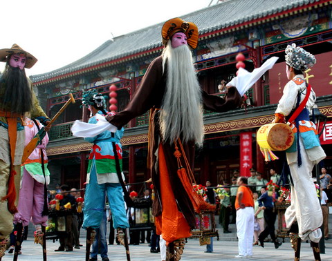 中国传统体育运动 第33期:踩高跷